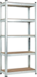 Стелаж металевий ModernHome by Multistore G9040A 180 x 90 x 40 см Срібний (5905817006687) - зображення 1