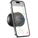 Вакуумно-магнитный держатель для телефона Hoco H87 Dragon electric suction cup magnetic (universal) Black / Metal gray - изображение 2