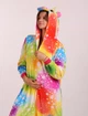 Женская кигуруми пижама взрослая и подростковая Kigurumi Единорог Радужный на молнии L 165-175 см. (1004) - изображение 4