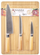  Zestaw deska do krojenia Kinvara + noży 35 x 1.5 x 25 cm 94251 (8430852909435) - obraz 4