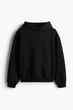 Худи H&M Met Print - Loose Fit Black 1262288001 M - изображение 4