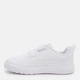 Детские кеды для мальчика Puma Courtflex V3 V PS 39764202 28 White-White-Silver Mist (4067979524308) - изображение 3