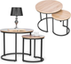 Zestaw stolików kawowych ModernHome by Multistore Loftowy design 2 szt (PJJCT0111) - obraz 3