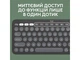 Клавіатура Logitech Pebble Keys 2 K380s Tonal Graphite UA (920-011851) - изображение 6