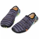 Тапочки для пляжа и кораллов аквашузы аквасоки SP-Sport 002-2 размер 45 Black-Multicolor - изображение 2