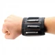 Магнітний браслет для дрібних не пластикових кріплень Magnetic Wristband, чорний - зображення 2