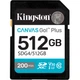 Карта памяти Kingston 512GB SDXC сlass 10 UHS-I U3 V30 Canvas Go Plus G4 (SDG4/512GB) - изображение 1
