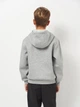 Подростковое теплое худи на флисе для мальчика Nike FD2988-063 L 147-158 см Dark Grey Heather/White (196606977683) - изображение 2