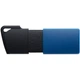 USB флеш накопичувач Kingston 2x64GB DataTraveler Exodia M Black/Blue USB 3.2 (DTXM/64GB-2P) - изображение 2