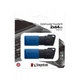 USB флеш накопитель Kingston 2x64GB DataTraveler Exodia M Black/Blue USB 3.2 (DTXM/64GB-2P) - изображение 6