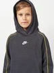 Детский теплый спортивный костюм (худи + штаны) для мальчика Nike HQ9318-060 M 137-147 см Anthracite/Anthracite/Bright Citron/White (198482273002) - изображение 5