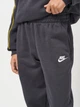 Детский теплый спортивный костюм (худи + штаны) для мальчика Nike HQ9318-060 M 137-147 см Anthracite/Anthracite/Bright Citron/White (198482273002) - изображение 6