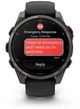Смарт-часы Garmin Fenix 8 Pro 47mm AMOLED Sapphire Carbon grey DLC Tit. w. Black/grey S. Band (010-03198-00/01) - изображение 2