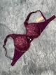 Мереживний бюстгальтер Thirdlove 24/7 Lace Contour Plunge Bra - фуксія - 70E1/2 - изображение 2