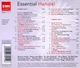 Музичний CD диск Handel - Essential Handel (2cd) (Фірмовий) - изображение 2