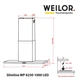 Вытяжка Weilor Slimline WP 6230 WH 1000 LED - изображение 10