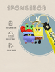 Брелок Губка боб Спанч Боб Квадратные Штаны + Мистер Крабс SpongeBob фигурка игрушка для ключей, рюкзака, сумки 7 см - изображение 2