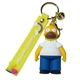 Брелок Гомер Симпсон Homer Simpson фигурка игрушка для ключей, рюкзака, сумки 6.5см - изображение 2