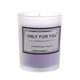 Подарунковий Spa Box Lesko 0010 Violet термостакан мило бомба для ванни сіль для ванни свічка листівка - зображення 3