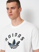 Футболка хлопковая длинная мужская Adidas Originals Graphic JX3089 XL Белая (4068809537109) - изображение 4
