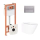 Инсталляция 4 в 1 Qtap Nest Swan Сатин (QT16335180W48206) - изображение 1