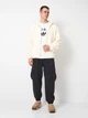 Толстовка флисовая на молнии мужская Adidas Future Icons Small Logo Fleece JW7084 XL Кремово-белый/Коричневый (4068806686398) - изображение 3
