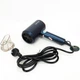 Фен Rainberg RB-2212 8800 W з регуляцією температури та швидкості для сушіння та укладання волосся Синій - изображение 3