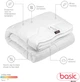 Набор Sonex Одеяло Демисезонное Евро 200х220 см Антиаллергенное волокно Basic Priceless Soft + две подушки 50х70 см (SO102540) - изображение 10