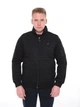 Кофта мужская черная классическая на флисе 73 3XL - изображение 4