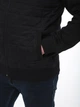 Кофта мужская черная классическая на флисе 73 3XL - изображение 8