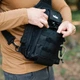 Сумка слинг через плечо Tribe Sling Pack на 6,5 л (Black) - изображение 4