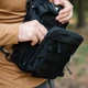 Сумка слинг через плечо Tribe Sling Pack на 6,5 л (Black) - изображение 7