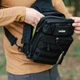 Сумка слинг через плечо Tribe Sling Pack на 6,5 л (Black) - изображение 11