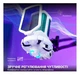Микрофон c пантографом конденсаторный Fifine Q-6T-W RGB USB White - изображение 10