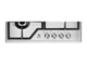 Варильна поверхня Electrolux CGS6436BX - изображение 2
