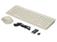 Комплект: клавіатура і миша A4Tech Fstyler FG2400 Air Beige - изображение 4