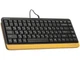 Комплект (клавіатура + миша) A4Tech Fstyler F1110 Bumblebee - изображение 2