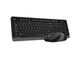 Комплект (клавіатура + миша) A4Tech FG1010 USB (Grey) - изображение 3