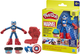 Набір для творчості з масою для ліплення Hasbro Герої Marvel Captain America Stamping Shield (F9829_G0056) - зображення 4
