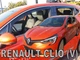 Дефлектори вікон вітровики Renault Clio 5 5D HB 19- вставні 4шт Heko Рено Кліо АМ0054676 - зображення 1