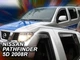 Дефлекторы окон ветровики Nissan Pathfinder 4D 05-15 вставные 4шт Heko Ниссан Патфайндер АМ0033784 - изображение 1