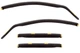 Дефлекторы окон ветровики Mercedes M W164 4D 05-11 вставные 4шт Heko Мерседес М АМ0007541 - изображение 1