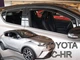 Дефлекторы окон ветровики Toyota C-HR 5D 16- вставные 4шт Heko Тойота С-ХР АМ0054194 - изображение 1