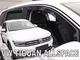 Дефлекторы окон ветровики Volkswagen Tiguan Allspace 5D 16- вставные 4шт Heko Фольксваген Тигуан АМ0054196 - изображение 1