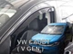 Дефлекторы окон ветровики Volkswagen Caddy 2D 21- вставные 2шт Heko Фольксваген Кадди АМ0054334 - изображение 1