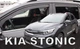 Дефлекторы окон ветровики Kia Stonic 5D 17- вставные 4шт Heko КИА Стоник АМ0054648 - изображение 1