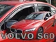 Дефлекторы окон ветровики Volvo S60 4D 18- вставные 4шт Heko Вольво С60 АМ0054478 - изображение 1