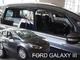 Дефлекторы окон ветровики Ford Galaxy 3d 5d 15- вставные 2шт Heko Форд Галакси АМ0007246 - изображение 1
