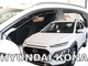 Дефлектори вікон вітровики HYUNDAI Kona 5D 17- вставні 4шт Heko Хендай Кона АМ0054339 - зображення 1