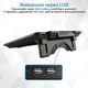 Подставка для ноутбука Promate iдставка для ноутбука AirBase-1 Black (airbase-1.black) - изображение 3